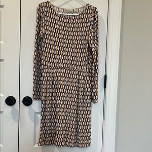 Boden Geometric Patterned Dress